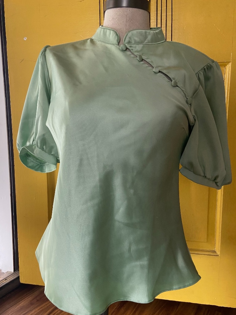 ASOS Mandarin Collar Top